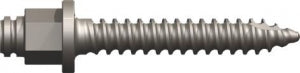 Medline Stainless Steel Distraction Pin Screws - Stainless Steel Distraction Pin Screw, Blunt, 12 mm - SS-0088