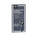 Medline Elite Neonatal Stainless Steel Stethoscope - Elite Neonatal Stainless Steel Stethoscope, Gray - MDS92150
