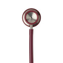 Medline Elite Stainless Steel Stethoscope - Elite Adult Stainless Steel Stethoscope, Burgundy - MDS92280