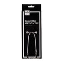 Medline Dual-Head Stethoscopes - Dual-Head Stethoscope , Black - MDS926201