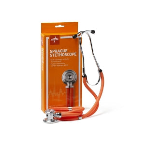 Medline Sprague Rappaport Stethoscopes - Sprague Rappaport Stethoscope, Orange - MDS926312