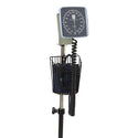 Medline Mobile Aneroid Blood Pressure Monitor - Mobile Aneroid Sphygmomanometer with Adult Cuff - MDS9407