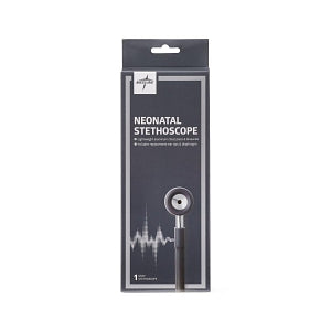 Medline Neonatal Stethoscopes - Dual-Head Neonatal Stethoscope, Gray - MDS9565