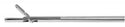 Medline Cupped Arthroscopy Grasping Forceps - FORCEP, GRASP, CUPPD, RATCH, SERR, 3.4MM, 5"WL - MDS9911136