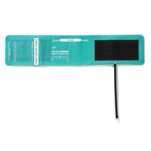 Medline Single-Tube Reusable Blood Pressure Cuffs with Bayonet Connector - Reusable 1-Tube Blood Pressure Cuff with HP Connector, Small Adult Long - MDS9912HPLRE