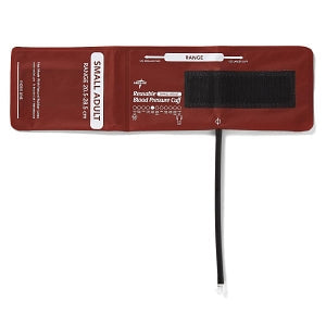 Medline Single-Tube Reusable BP Cuffs with Marquette Connector - Reusable 1-Tube Blood Pressure Cuff with MQ Connector, Small Adult - MDS9912MQRE
