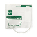Medline Single-Tube Blood Pressure Cuffs with Male Luer Connector - Disposable Single-Tube Blood Pressure Cuff with Male Luer Connector, Large Adult - MDS9914ML