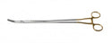 Medline Zeppelin Curved Clamps - Zeppelin Angled Hysterectomy Clamp, Slight Curve, 14" - MDS9930535