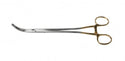 Medline Zeppelin Curved Clamps - Zeppelin Angled Hysterectomy Clamp, Curved, 9-1/2" - MDS9930626