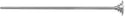 Medline Mini Arthroscopy Sheath, Obtutrator - OBTURATOR, ARTH, CONICAL, BLNT, 2.7MM, 175MM - MDS9999175
