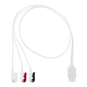 Medline Disposable ECG Leadwires - LEADWIRE, DISP, 3-LEAD, PINCH, PHIL INTE - MDSLWP302