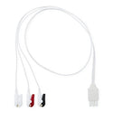 Medline Disposable ECG Leadwires - LEADWIRE, DISP, 3-LEAD, PINCH, PHIL INTE - MDSLWP302