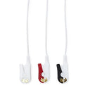 Medline Disposable ECG Leadwires - LEADWIRE, DISP, 3-LEAD, PINCH, PHIL TPIN - MDSLWP304