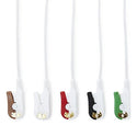 Medline Disposable ECG Leadwires - LEADWIRE, DISP, 5-LEAD, PINCH, DIN - MDSLWP507