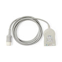 Medline Reusable ECG Trunk Cables - LEADWIRE, CABLE, REUS, 5-LEAD, PHILIPS - MDSLWR404
