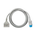 Medline Reusable ECG Trunk Cables - LEADWIRE, CABLE, REUS, 3-LEAD, GE-DATEX - MDSLWR702