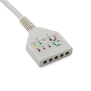 Medline Reusable ECG Trunk Cables - LEADWIRE, CABLE, REUS, 5-LEAD, PHILIPS - MDSLWR706