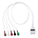 Medline Disposable ECG Leadwires - LEADWIRE, DISP, 5-LEAD, SNAP, PHIL INTEL - MDSLWS502