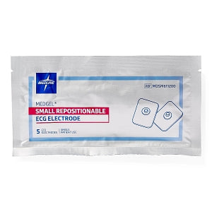 Medline Pediatric MedGel Repositionable Electrodes - ECG Pediatric Repositionable Electrode - MDSM611200