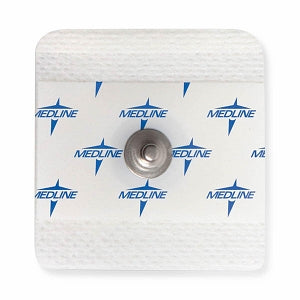 Medline MedGel General-Monitoring Cloth Electrode - ECG General Monitoring Cloth Electrodes, 5-Pack - MDSM611305