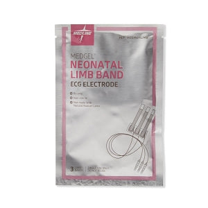 Medline Neonatal Radiotranslucent Electrodes - Radiotranslucent Neonatal Electrode with Limb Band - MDSM611LIMB