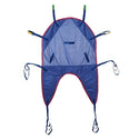 Medline Reusable U-Shaped Patient Slings - Reusable U-Shaped Patient Sling with Head Support, Padded, 450 lb., Size S - MDSMPHS1