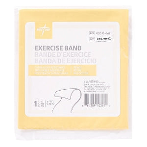 Medline Exercise Resistance Bands - Individual Exercise Band, 5', Peach, X-Light - MDSPH042