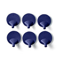 Medline Replacement Snorkel Lids - Snorkel Lids, Blue, 6/Pack - MDSR000817