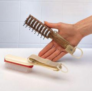 Medline Easy Pull Pair Brushers - BRUSH, HAIR, EASY PULL - MDSR005775