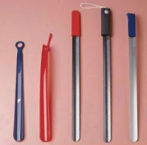 Medline Curved Grip Plastic Shoehorn - Shoehorn, Plastic, 24" - MDSR007731