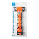 Medline Seat Belt Cutter and Emergency Safety Hammer - Emergency Safety Hammer with Seat Belt Cutter, Orange - MDSSTBLT2