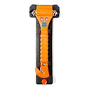 Medline Seat Belt Cutter and Emergency Safety Hammer - Emergency Safety Hammer with Seat Belt Cutter, Orange - MDSSTBLT2