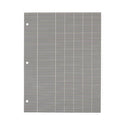 Medline Striped Instrument ID Tape Sheets - Instrument ID Tape Sheet, Black / White, 1/4" Wide - MDST0333B