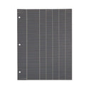 Medline Striped Instrument ID Tape Sheets - Instrument ID Tape Sheet, Black / Gray, 1/4" Wide - MDST0338B