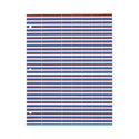 Medline Striped Instrument ID Tape Sheets - Instrument ID Tape Sheet, Red / White / Blue, 1/4" Wide - MDST234123B