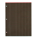 Medline Striped Instrument ID Tape Sheets - Instrument ID Tape Sheet, Red / Black / Green, 1/4" Wide - MDST23413B