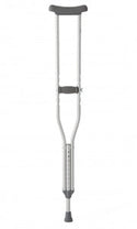 Medline Standard Aluminum Crutches - Guardian Aluminum Crutches with 300 lb. Capacity, Tall Adult - MDSV80534