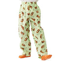Medline Tired Tiger Pediatric Elastic-Waist Pajama Pants - Tiger Pediatric Pajama Pants, Elastic Waist, Green, Size M - MDT011385M