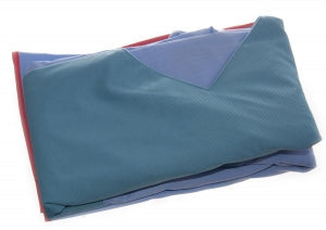Medline Thyroid T-Sheet Surgical Drape - ResiStat Thyroid T-Sheet Drape, Fenestrated, 108" x 118" - MDT013675