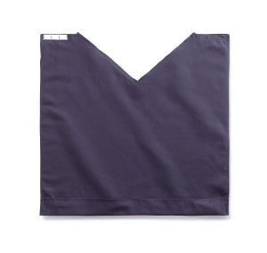 Medline Comfort Fit Dignity Napkins with Snap Closure - Comfort-Fit Bib, Adult, 27-1/2" x 27", Navy - MDT014118NAVY