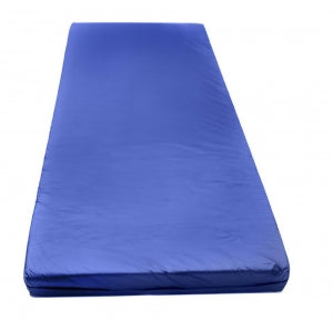 Medline Foam Rollaway Bed Mattresses - Foam Rollaway Bed Mattress with Fire Barrier, 48" x 74" x 4" - MDT10MAT48F