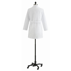 Medline Ladies' Classic Staff Length Lab Coats - Women's Classic Staff-Length Lab Coat, White, Size 20 Pre-Shrunk - MDT11WHT20E