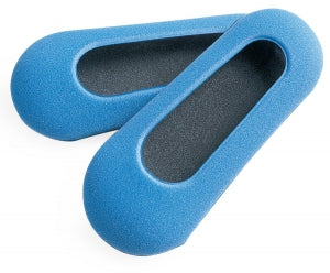 Medline Pedi-Foam Slippers - Pediatric Foam Slippers, Green, Size L - MDT211215NL