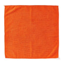 Medline Microfiber Cleaning Cloths - Microfiber Cleaning Cloth, 16" x 16", Lightweight, Light Orange - MDT217673