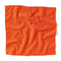 Medline Microfiber Cleaning Cloths - Microfiber Cleaning Cloth, 16" x 16", Lightweight, Light Orange - MDT217673