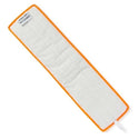 Medline 18" Premium Microfiber Super Mops - 18" Premium Microfiber Mop with Square Corners, Orange with Orange Banding - MDT217741LORB