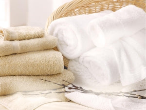 Medline Magnificence Terry Bath Towels - Magnificence Bath Towel, 100% Cotton, 27" x 54", 16 lb./Dz. - MDT217946