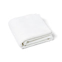 Medline Bleached 50/50 Blended Mattress Covers - Mattress Pad, Bleached, 50% Cotton/50% Polyester Blend, 36" x 80", 24/Case - MDT219339BB