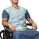 Medline Blended Safety Vests for Patients - Vest Restraint, Quick-Release, Zip-Back, Size L - MDT828306L