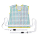 Medline Blended Safety Vests for Patients - Vest Restraint, Quick-Release, Zip-Back, Size L - MDT828306L